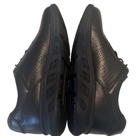 Johnston & Murphy Activate Black Leather Lace Up U Throat Shoes Boys Size 6 NIB - Picture 8 of 9